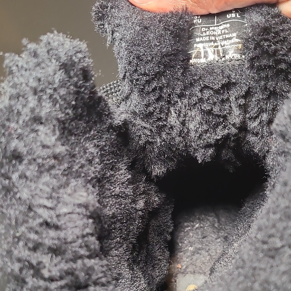 Dr. Martens Black Boots with Logo Yellow Laces - Picture 7 of 7